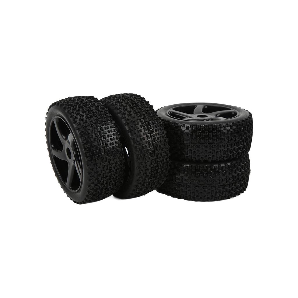 4pcs RC Car Rubber Tires Wheel Set for 1Celsius8 1Celsius10 Remote Control Car Upgrade Parts