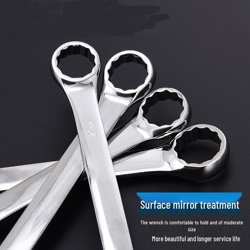 Dual-Use Wrench Set: Fixed & Combination (Sizes 6-14 | Open-End 8-32mm)