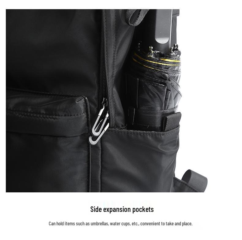 Men's Trendy Travel Backpack and Student Schoolbag