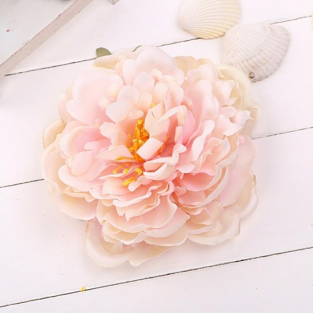 14cm Braut Haarspangen Große Blumen Spangen Kopfschmuck Elegante Blume Haarnadel Brosche Hochzeit