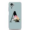 Flower Letters S Phone Case For Xiaomi Redmi Note 15 14 13 12 4G 10 11 Pro Plus 5G 14C 13C 12C 10C Clear Cover