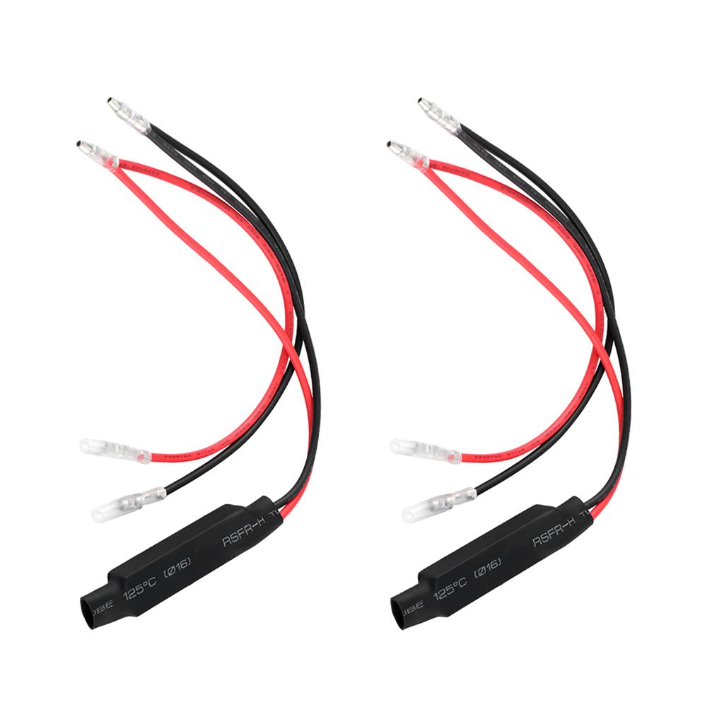 10W Motorcycle LED Turn Signal Indicator Light Load Resistor Fix Error Flash Controller