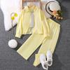 Beliebte Kinderbekleidung für Jungen und Mädchen Frühjahr und Herbst 2026 Kinder Langarmshirts und Weitbeinige Hosen Zweiteiliges Set