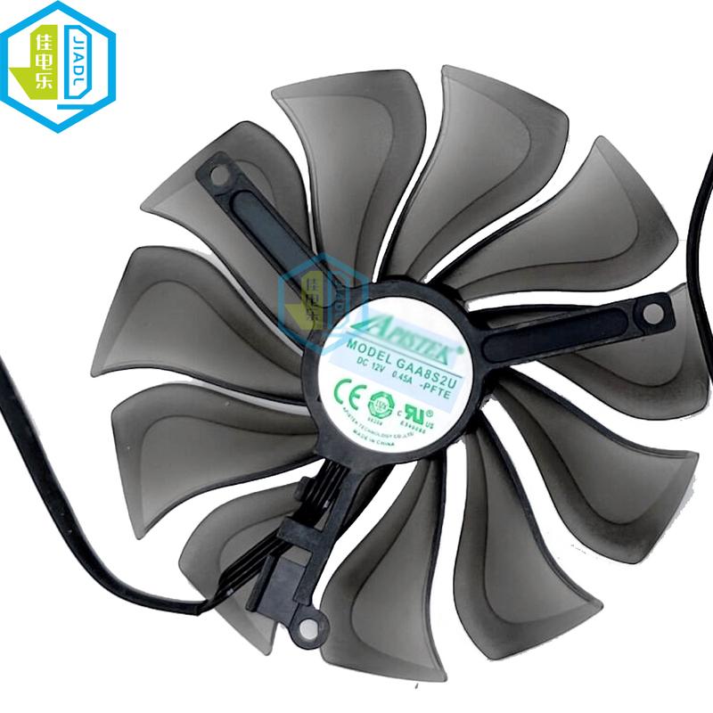 GAA8S2U Graphics Video Card GPU Cooling Fan For Palit GeForce RTX2060 RTX2080 RTX2070 GameRock JetStream RTX 2080 12V 95mm 4pin