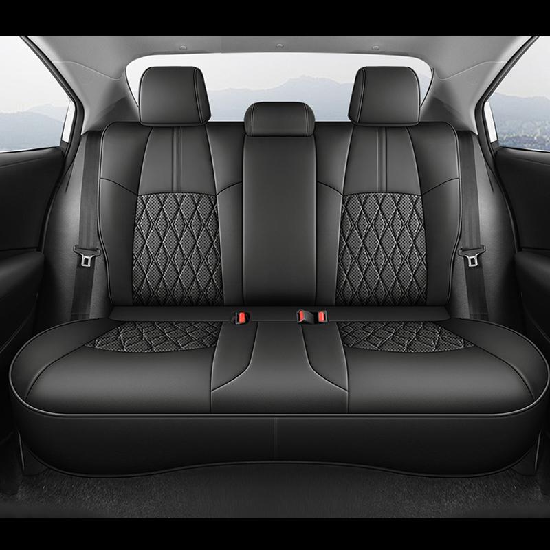 High-Grade Custom Fit Car Seat Covers For Toyota Corolla 2019-2025 Artificial Leather Protection Seat Cushion Full Set Auto Part