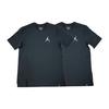 Jordan Embroidered Logo Crew Neck Short Sleeve T-Shirt Men Tops Black DA6800-010