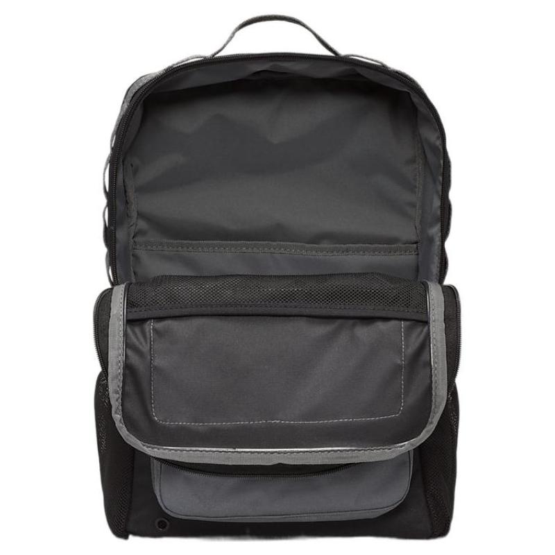 Nike Polyester Backpack Regular Men's Black Gray Lightweight Casual BA6170-010
