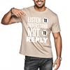 Man Round Neck teeshirt Plus Size Summer Boys tshirt Listen To Understand Not To Reply Short Sleeve Workout O Neck Tshirt