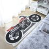 Kašmírový koberec speciálního tvaru Domácí kreativní dekorace Obývací pokoj Ložnice Přehoz na postel Trend Motocyklová podložka na podlahu