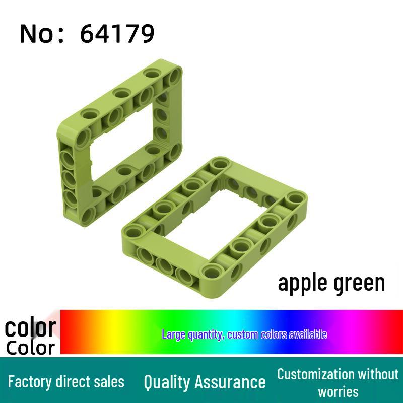 

Образовательный Кирпич-рука из мелких деталей 64179 Сборочные детали - Соединитель с 5x7 отверстиями Строительный блок 0.1kg (~18pcs) светло-серый