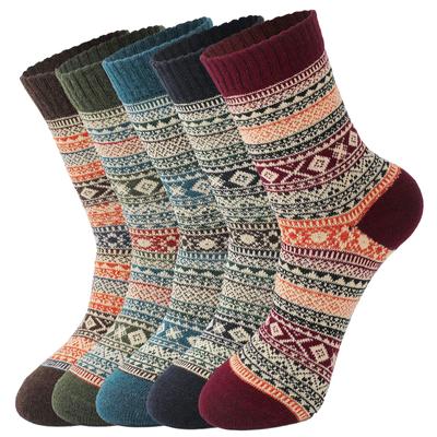 Unisex Boh Vintage Cashmere FashionLong Sock Comfortable Socks