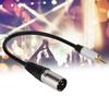 3.5mm Male to XLR Male Audio Adapter Cable Converter Stereo Transmission Cable