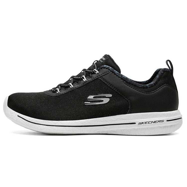 Skechers Burst 2.0 Sunny Side Women s Sport Casual Shoes Black White 12659-BKW 35