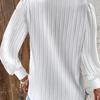 Elegant Womens Loose Fitting White Shirt Long Sleeved V Neck Lace Patchwork Blouse 2024 Fashion Office Casual Tops
