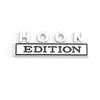 1Pc 3D Metal HOON Edition Logo Car Front Grille Badge Side Fender Rear Trunk Emblem Sticker Decal