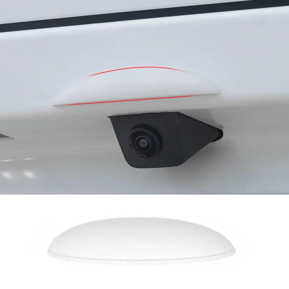 

Waterproof Splash Guard Rain Cover & Protective Visor ABS/Silicone Auto Rear View Backup Camera System Clear View in All Weather