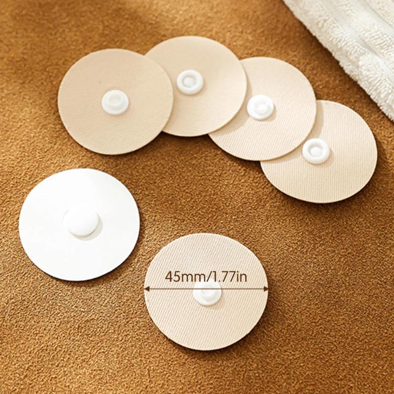 4pairs Sofa Fixed Non-slip Snap Fastener Quilt Fixer Needle-free Safety Invisible Pillow Cushion Curtain Buckle Sheets Holder