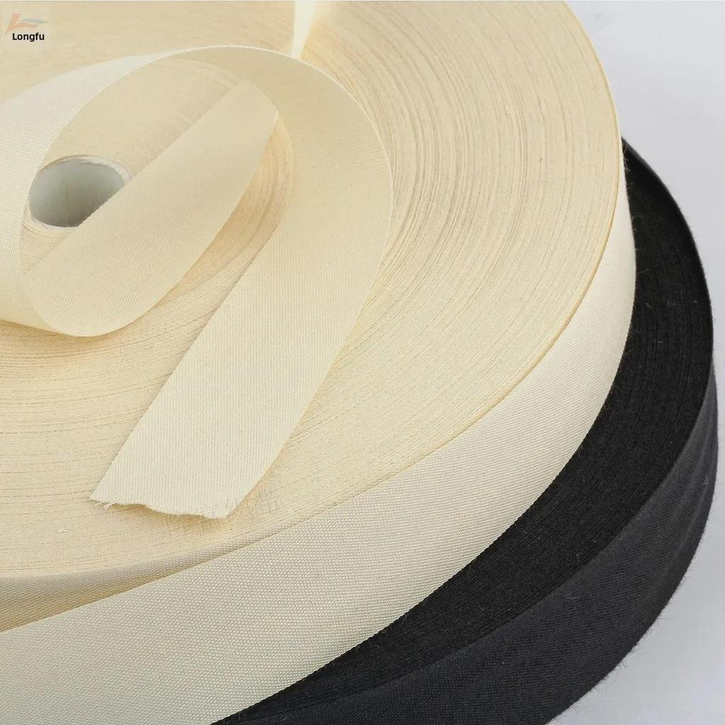White Fragrance Style Cotton Belt, 1-9cm Wide, Plain Weave