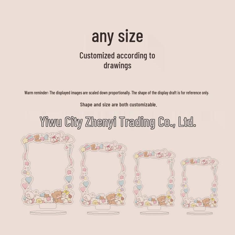 Valentine's Day Four-Leaf Clover Acrylic Pendant with Chain for Window or Porch Decoration