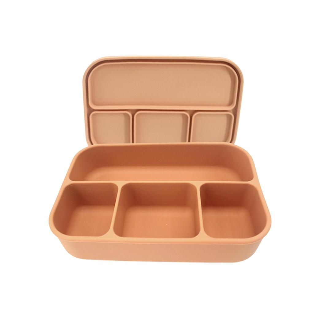 Silikon Mikrowellen-Heiz-Mittagessensbox, Lebensmittelechte Silikon-Aufbewahrungsbehälter, Mikrowellengeeignete Lebensmittelbehälter