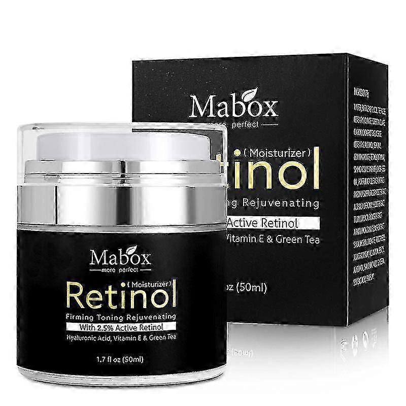 MABOX 2.5% Retinol Whitening Face Cream + Vitamin C Serum Anti-aging Remove Wrinkle