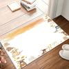 Puppy Kids Room Rug Non-Slip Washable Carpet for Playroom Cute Puppy Border Design Floor Mat Home Decor Rugs for Bedroom Gift