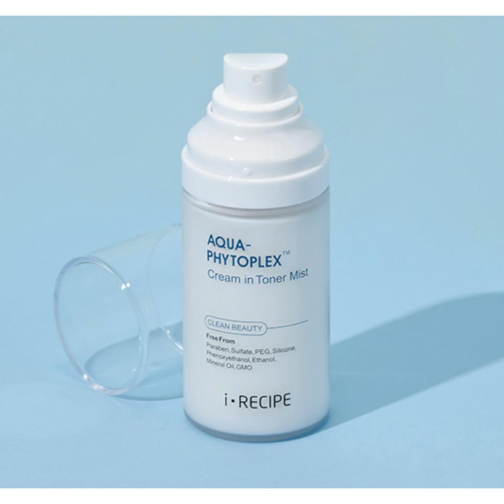 iRecipe Aquaphytoflex Cream In Toner Mist, 60ml, 4 Pcs.