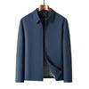 Men's Casual Milk Silk Stand-up Collar Jacket