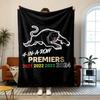 Penrith Panthers  Soft and comfortable flannel Suitable for sofas living rooms outdoor camping travel and also makes a great anniversary gif