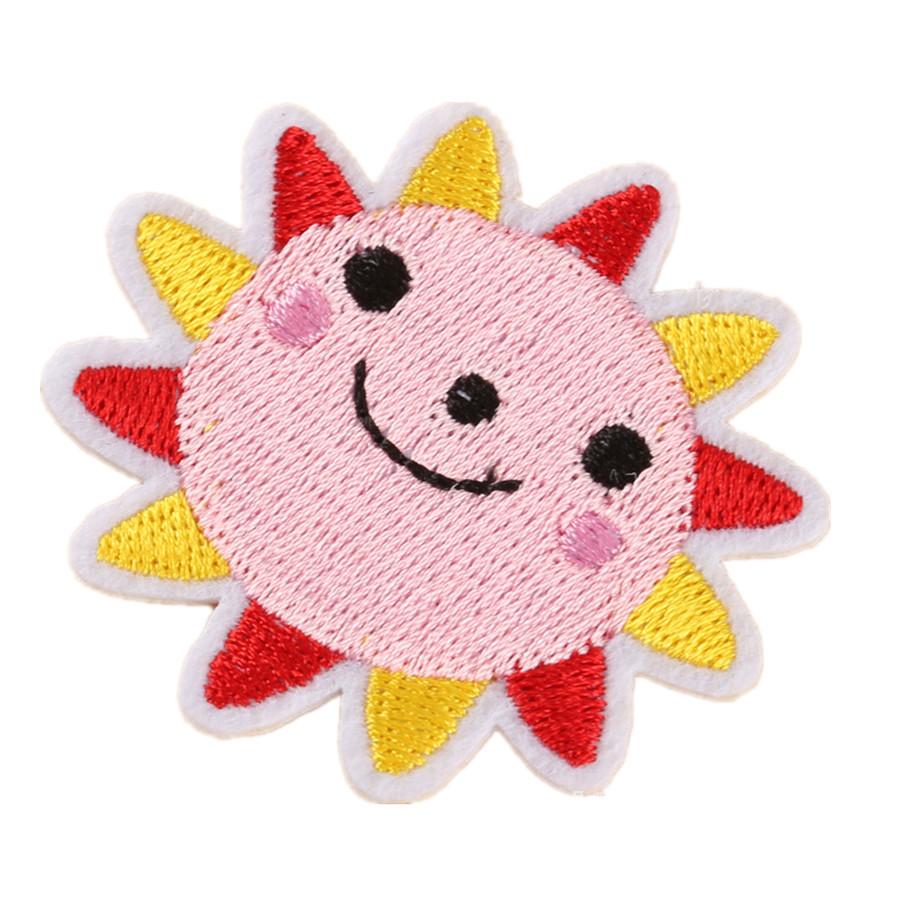 Cartoon patch stickers flower shoes and hats children's clothing accessories handmade DIY jewelry accessories embroidery cloth stickers