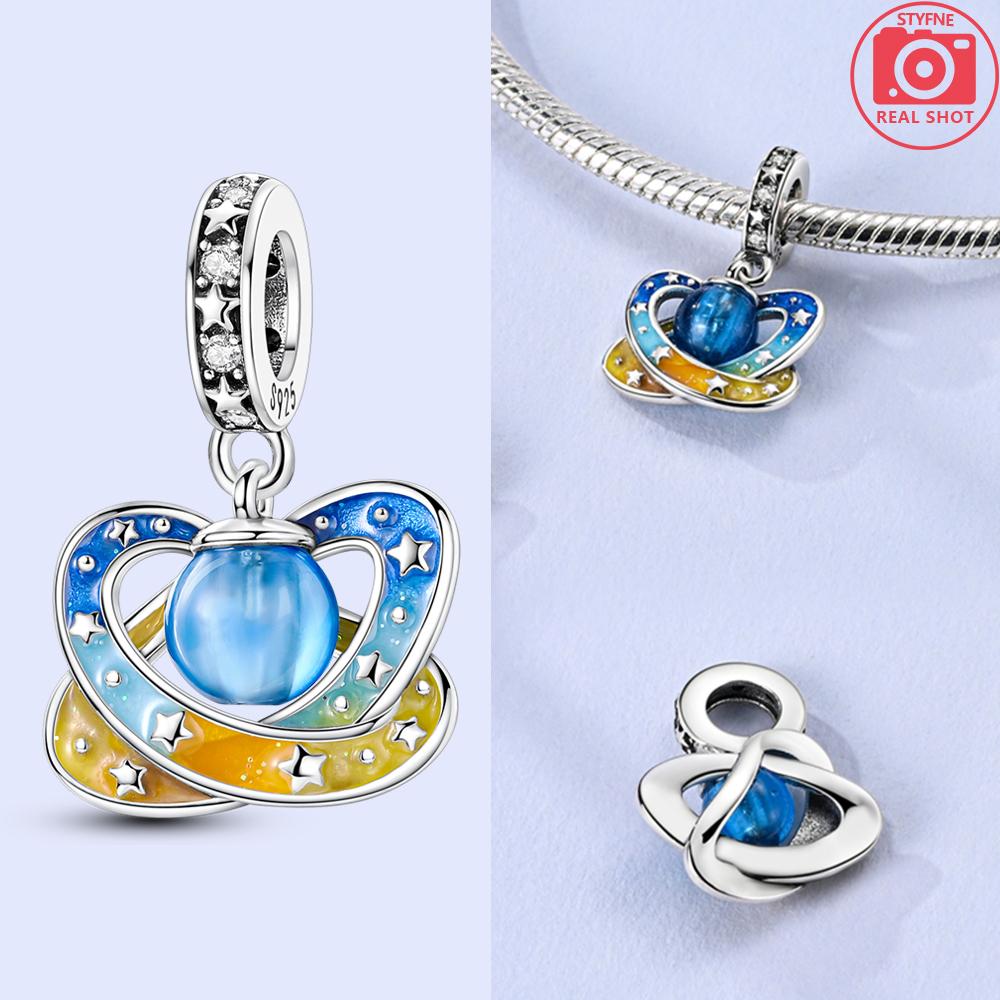 Luminous Firefly Stars Charm Fit Original New In Copper Charms Bracelets Pendants For Women Beads Diy Party Jewelry