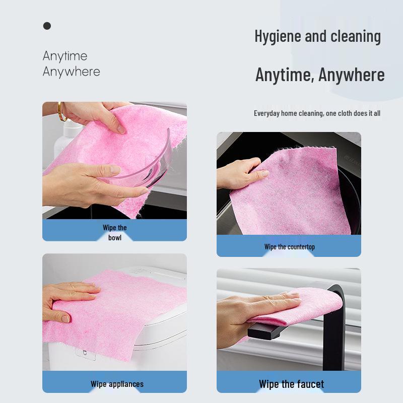 Multi-Purpose Coconut Shell Degreasing Dishcloth - Absorbent, Oil-Absorbing Kitchen Cleaning Towel