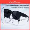 Polarized Over Sunglasses Glared Anti Glasses Night Vision Glasses Nighttime Driving Glasses Uv400 Protection Wraparound Sunglasses