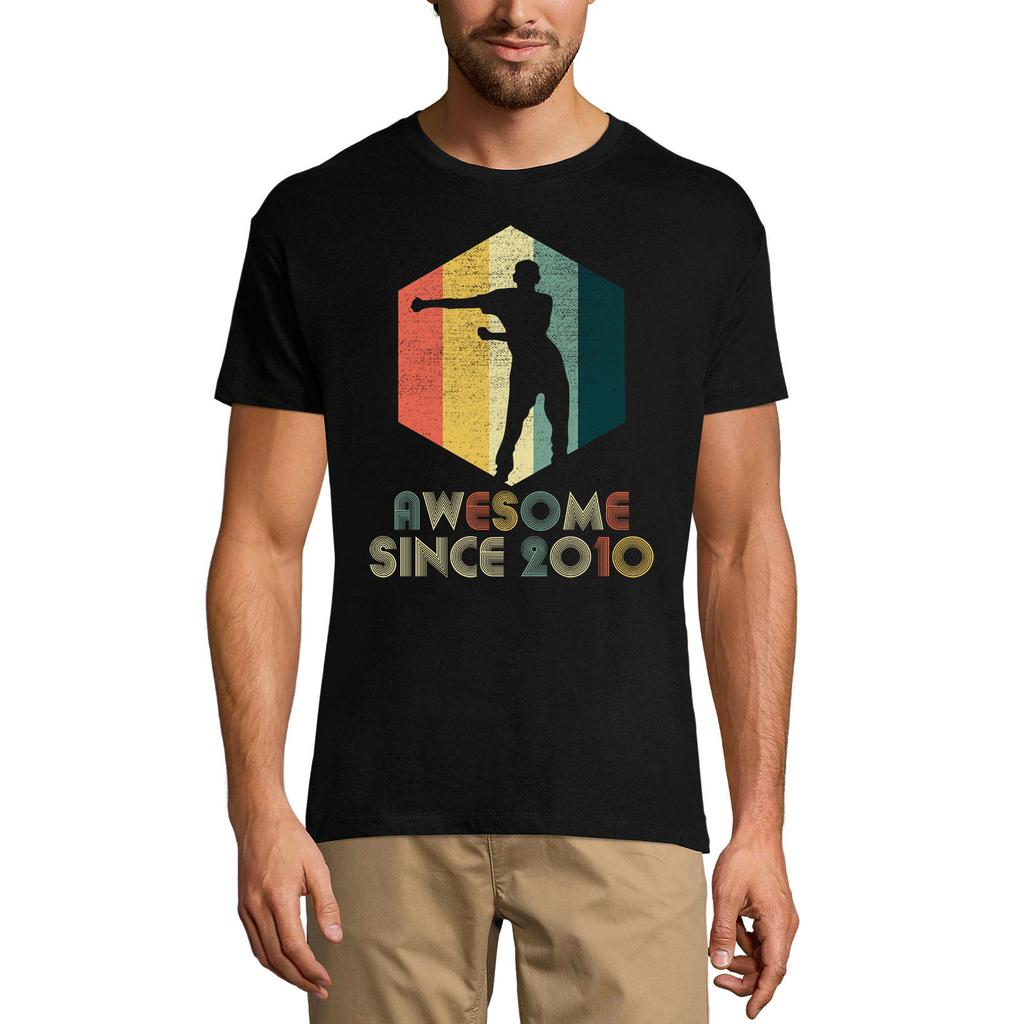 Ultrabasic Men's T-Shirt Awesome Since 2010 - Dance 11th Birthday Gift Tee Shirt