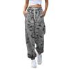 Women's Casual Fashion Halloween Print Casual Pants Sweatpants Long Pants Drawstring Elastic Waistband Cuffed Pants