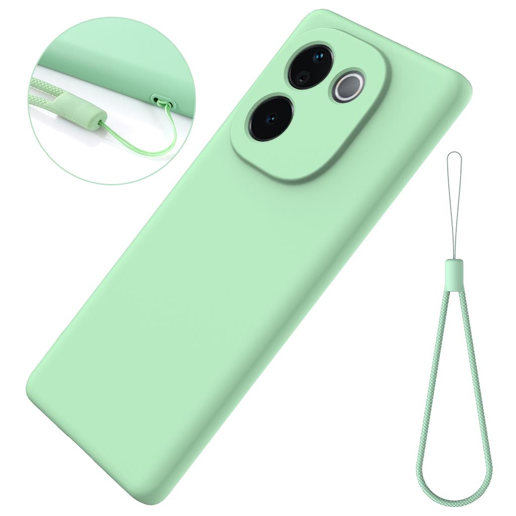 Real Liquid Silicone Case for VIVO IQOO Z9S Pro Soft Shockproof Bumper Protection Lens Cover Cases for VIVO T3 Pro