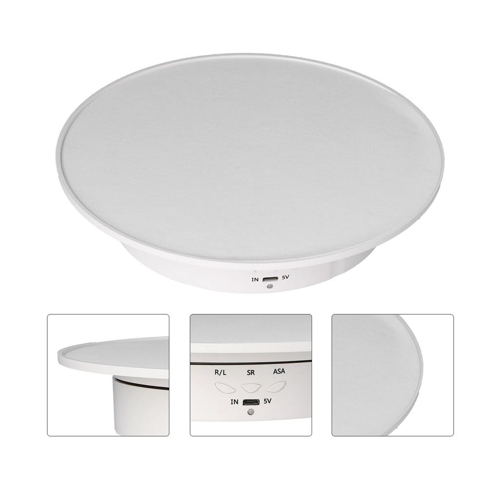 200mm Motorized Rotating Display Stand Bracket 3 Speed Adjustable USB Powered Jewelry Electric