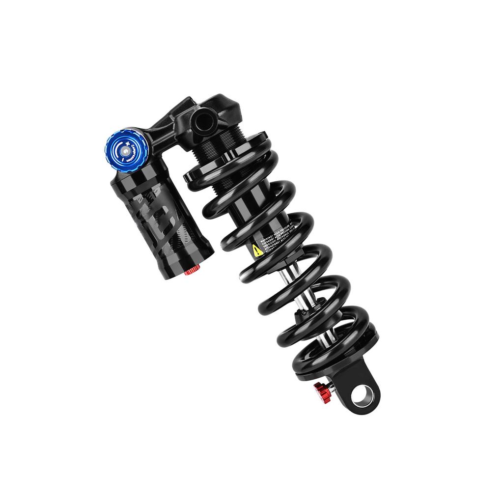 Mountain Bike Shock Absorber 550LBS Coil Spring with Damping Adjustment for Soft Tail Bikes 185MM 550LB 54x24 Bushing