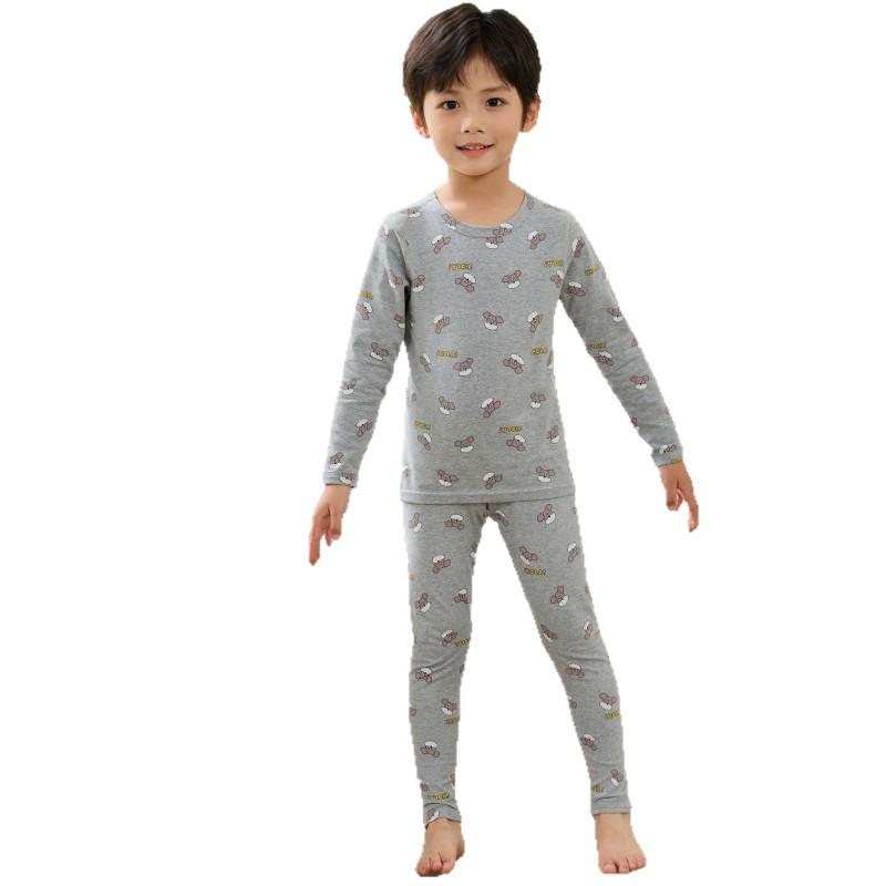 2026 Kids Cotton Underwear Set Girls Aged 8-16 Thermal Loungewear
