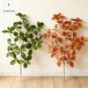 Red Mangrove Faux Green Plant Arrangement - Duck Foot Wood & Seven Star Leaf Branch for Home Décor