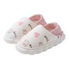 Shoes Soft Sole Comfortable Bag Heel Thickened Bottom Home Indoor Cotton Shoes Autumn and Winter Pregnant Women Lightweight Plush Shoes