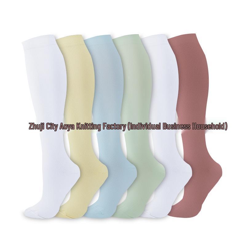 Cross-border Over-the-Knee Compression Yoga & Sport Socks Set