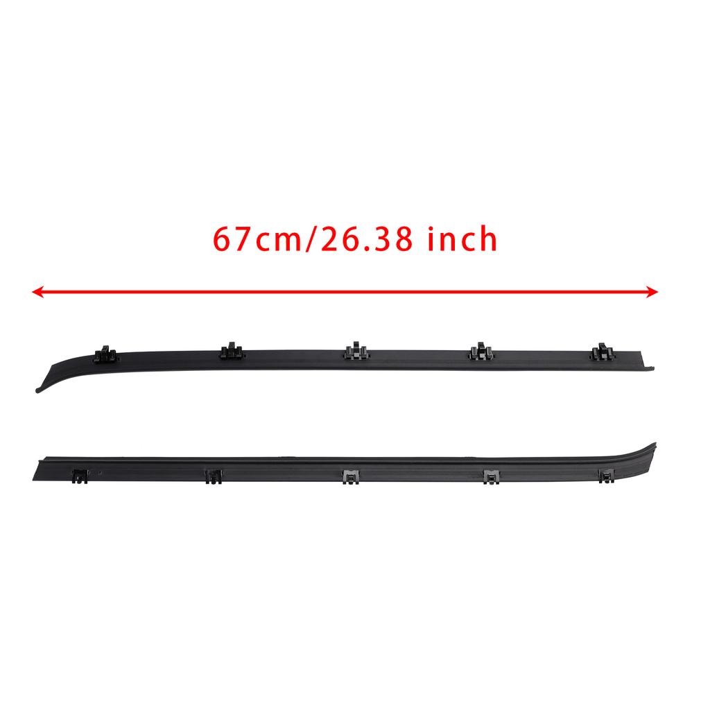 4PCS Car Window Weatherstrip+2 Seals For GMC C1500 C2500 C3500 K1500 K2500 K3500