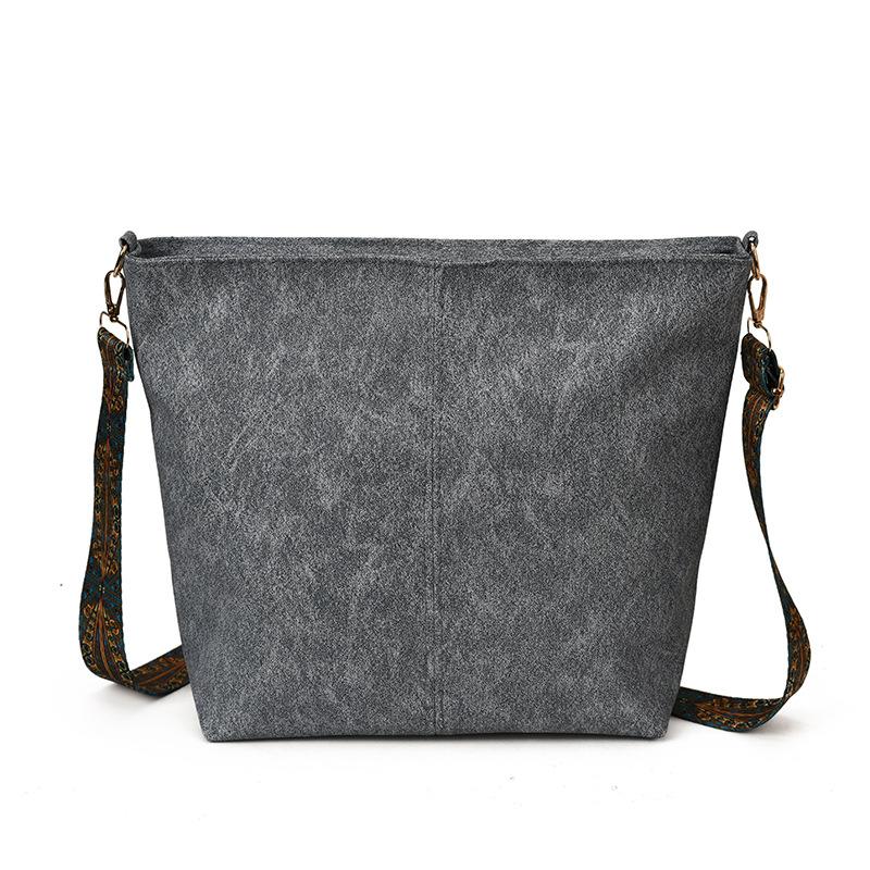

Crossbody bag women s versatile largecapacity simple retro women s shoulder bag autumn and winter new commuter tote bag синій