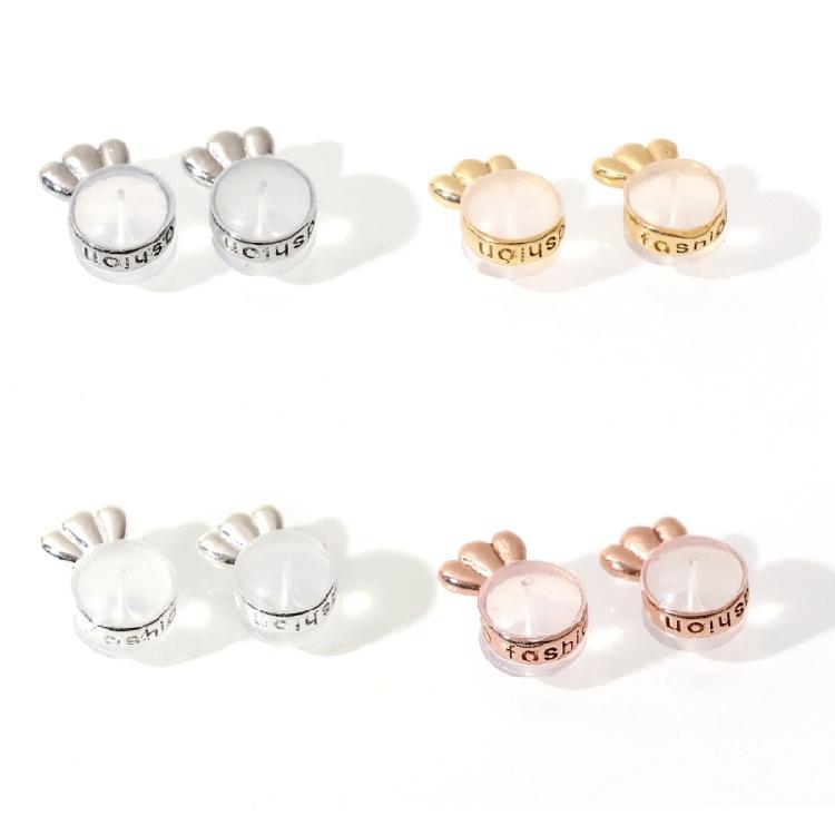 Set of 10 Earring Lifters for Drooping Ears Hypoallergenical Support Adjustable Earring Backs Replacements Jewelry Tool