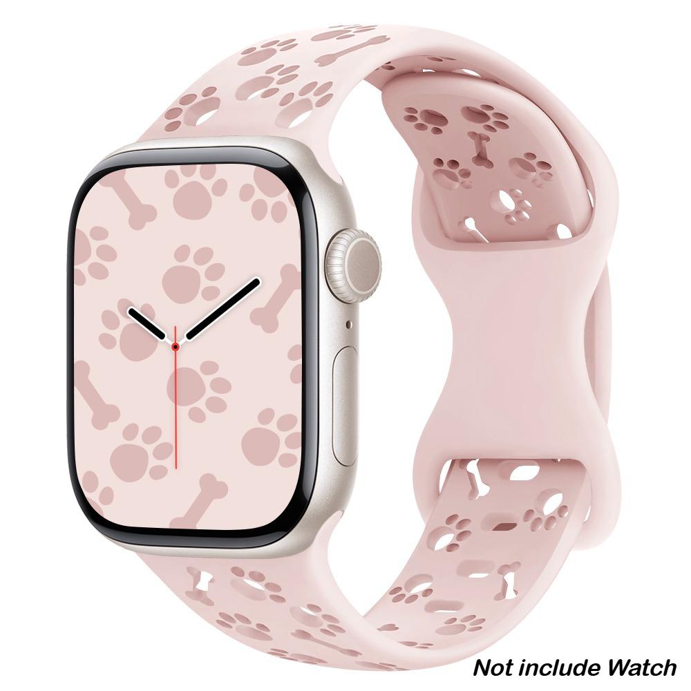 

Sports Silicone Strap for Apple Watch 49 46 45 44 42 41 40 38mm Dog Paw Band for Series 11 10 9 8 7 6 5 4 3 SE Ultra3 Bracelet 42-44-45-49mm S10-46