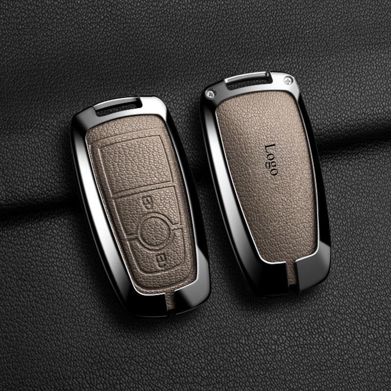 Pu Leather Car Key Cover for Ford Vehicles Focus/ Fiesta/EcoSport/Mondeo/ Kuga/ Edge