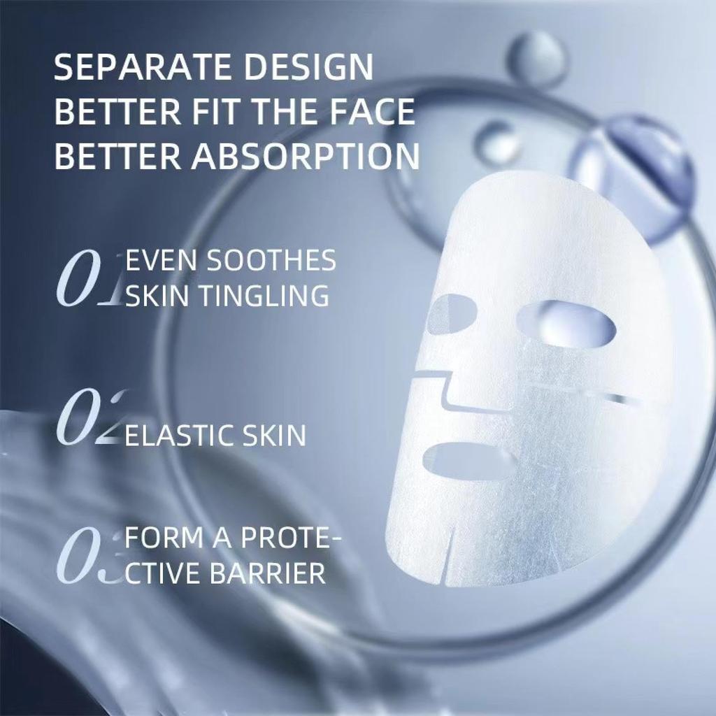 Bio Collagen Real Deep Mask tablets per Hydrogel Mask Highly Moisturizing Firm and Glossy Pore Care Dry and Sensitive Skin Cosmetics Collagen Mask