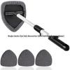Telescopic Microfiber Car Window Cleaning & Defogging Brush Set