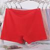 2024 High-Waist Cotton Boxer Briefs for Women - Plus Size MM200, Soft Threaded Design